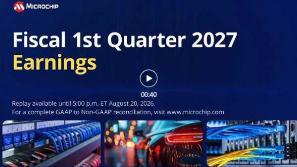 Microchip Q1 FY2027 Tops Guidance – Revenue Surges 38% as Inventory Clears